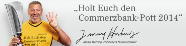 Commerzbank-Pott 2014 mit Jimmy Hartwig